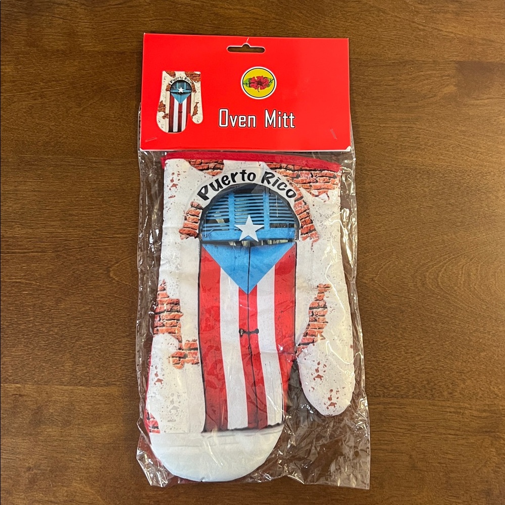 Puerto Rico Flag Oven Mitt